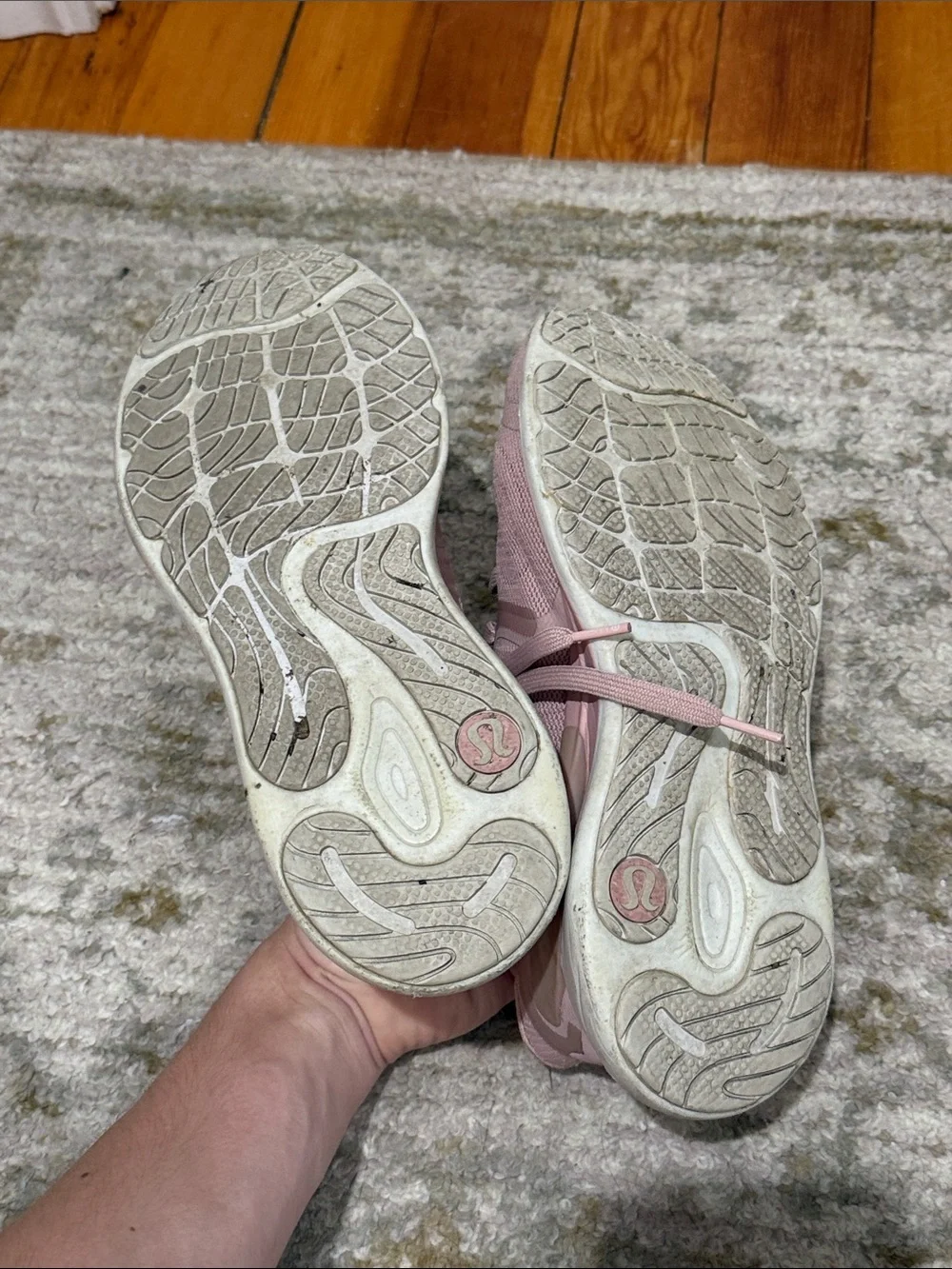 lululemon athletica Dusty Rose Women's Running Sneakers